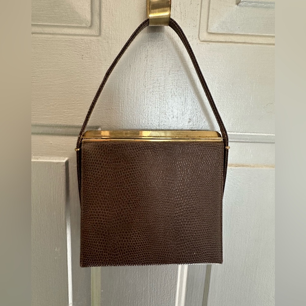 Vintage crocadile bag.